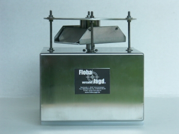 12V Futterautomat mit Edelstahlgeh�use - Luxusausf�hrung