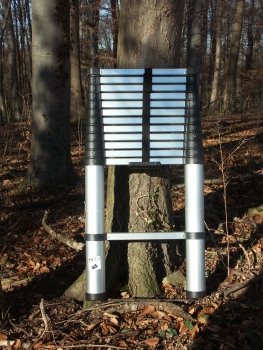 Teleskopierbare Ausziehleiter Aluminium