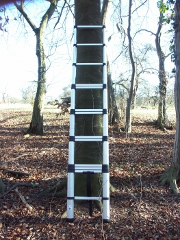 Teleskopierbare Ausziehleiter Aluminium