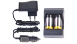 Akkuset RCR 123 f�r T6A Lampenset